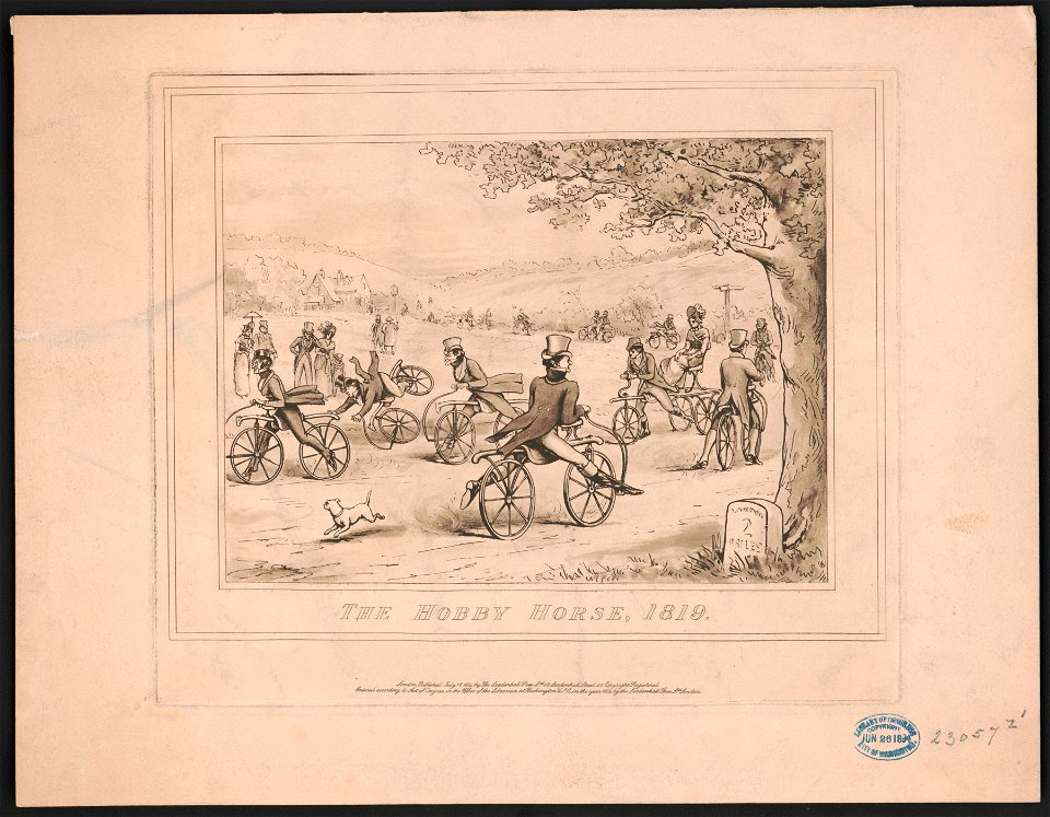 The hobby horse, 1819 LCCN2015647077