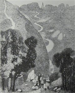 The Islets of the Channel 1858 Walter Cooper Dendy c