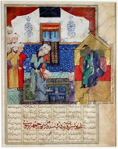 The invention of Parcheesi at the Court of Anushirvan (6124525075)
