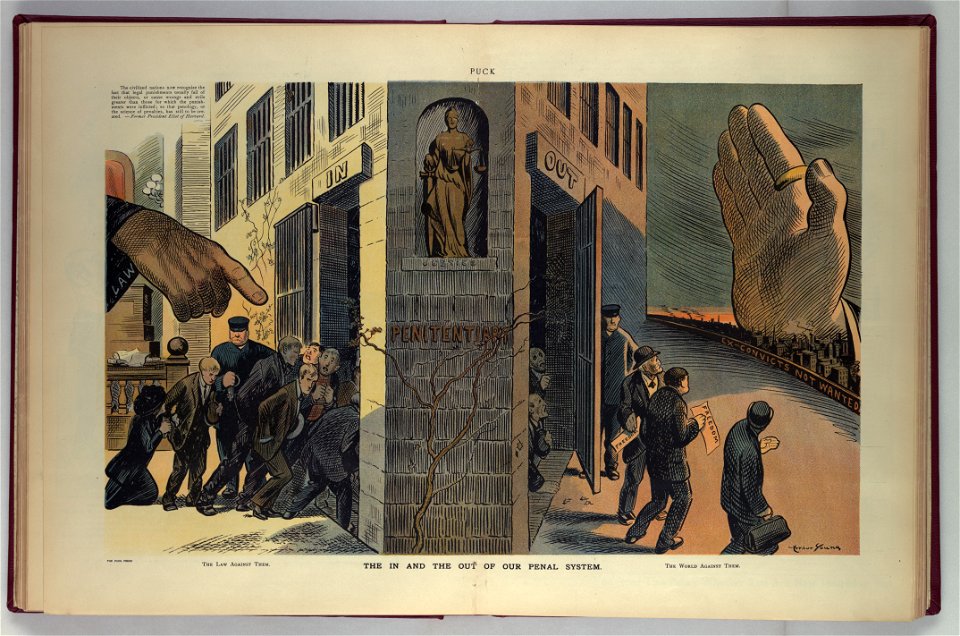 The in and the out of our penal system - Arthur Young. LCCN2011647515