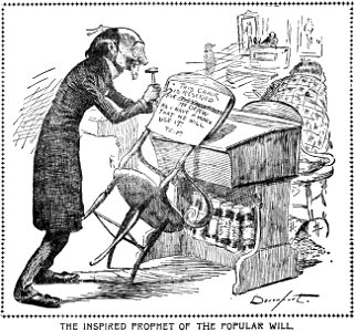The inspired prophet of the popular will by Homer Davenport