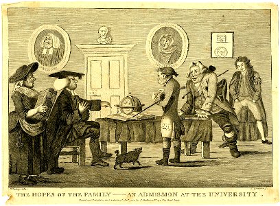 The Hopes of the Family - An Admission at the University (BM J,6.52)