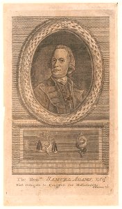 The hon. Samuel Adams, Esq. First delegate to congress for Massachusetts LCCN2003674165