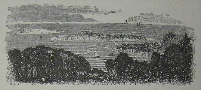 The Islets of the Channel 1858 Walter Cooper Dendy p