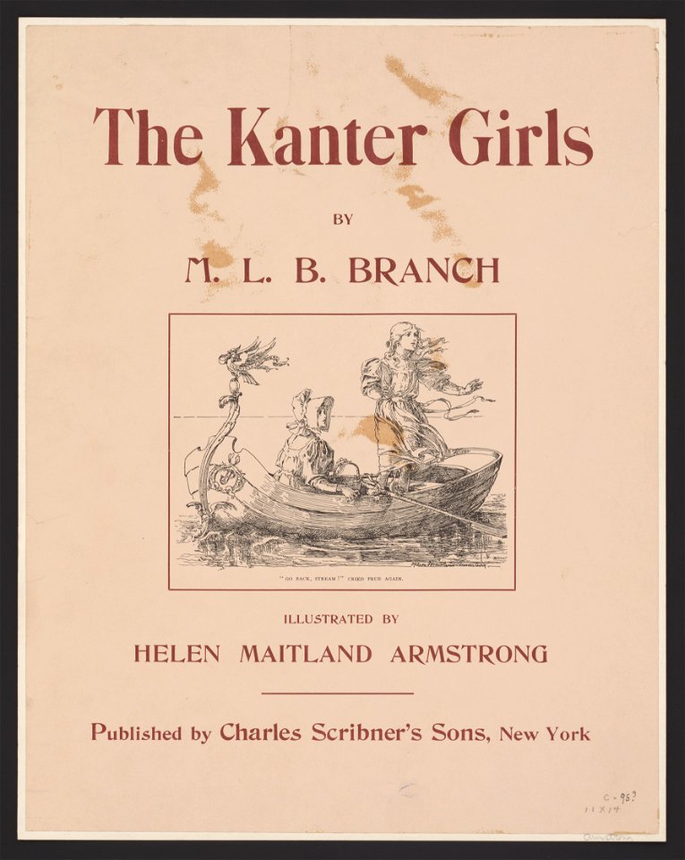 The Kanter girls by M.L.B. Branch. LCCN2014646829