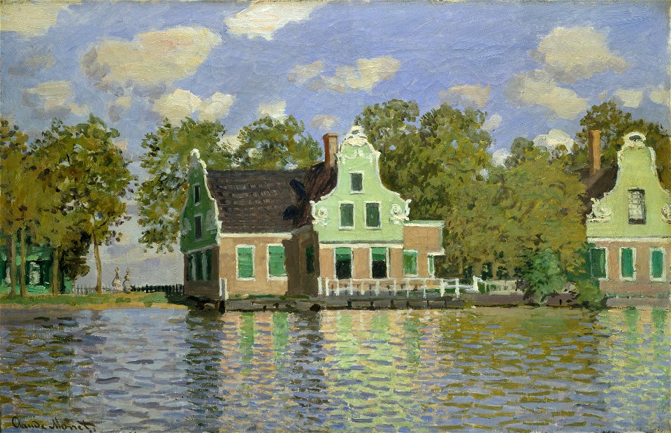 The House on the River Zaan in Zaandam