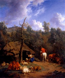 The Hut 1671 Adriaen van de Velde