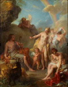 The Judgement of Paris (Noël-Nicolas Coypel) - Nationalmuseum - 17796. Free illustration for personal and commercial use.