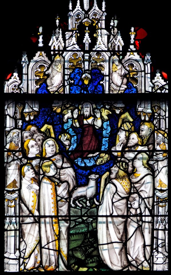 The Lamb on Mount Zion and the Redeemed (full), York minster