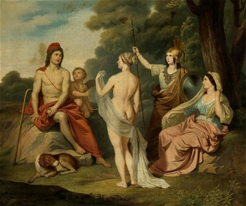 The Judgment of Paris by Jacques-Louis David