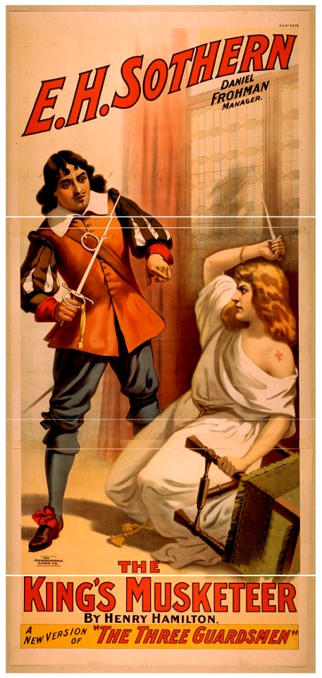The king's musketeer by Henry Hamilton - a new version of The three guardsmen. LCCN2014637195