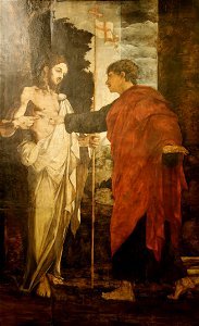 The Incredulity of Saint Thomas by Polidoro da Caravaggio