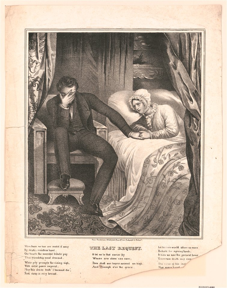 The last request LCCN2004681701, Charles Fenderich, 1844
