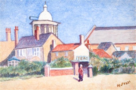 The Kursaal, Southend - Henry Silk - circa 1930. Free illustration for personal and commercial use.