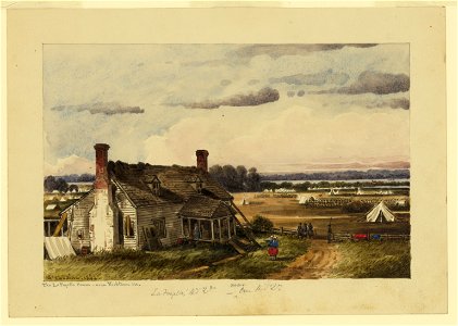The LaFayette House near Yorktown, Va. - McIlvaine. LCCN2004661399