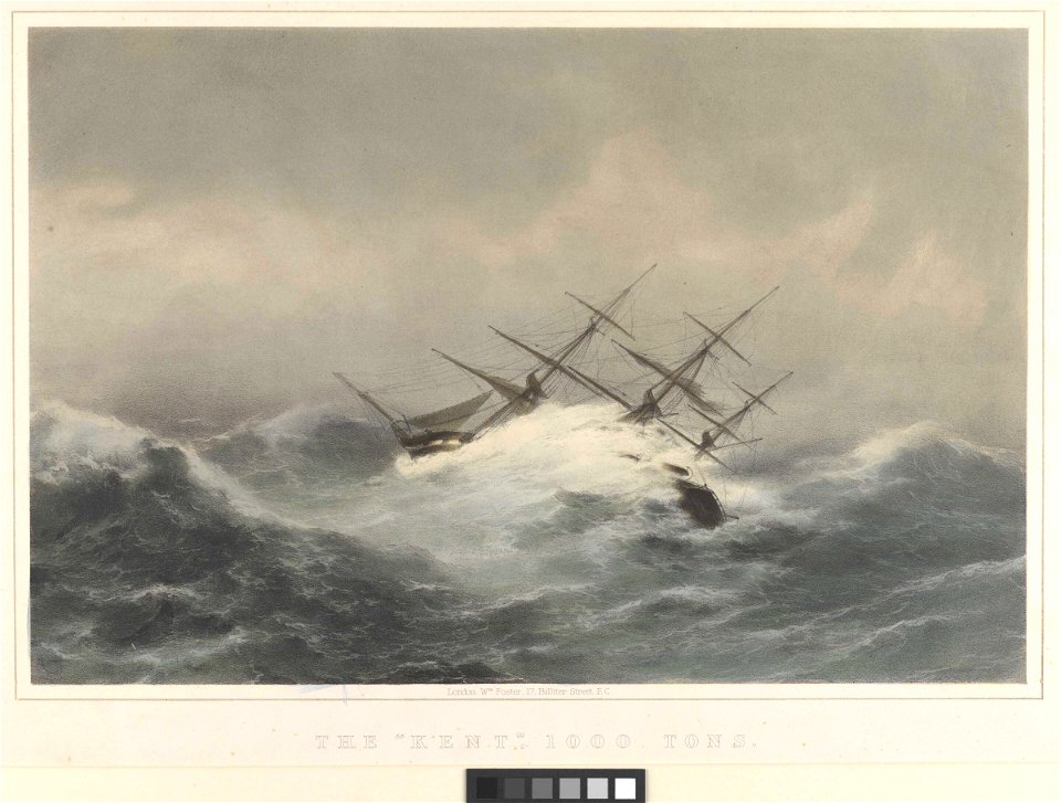 The Kent 1000 Tons in a storm RMG py0627