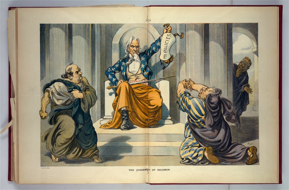 The judgement of Solomon - Kep. LCCN2011647327