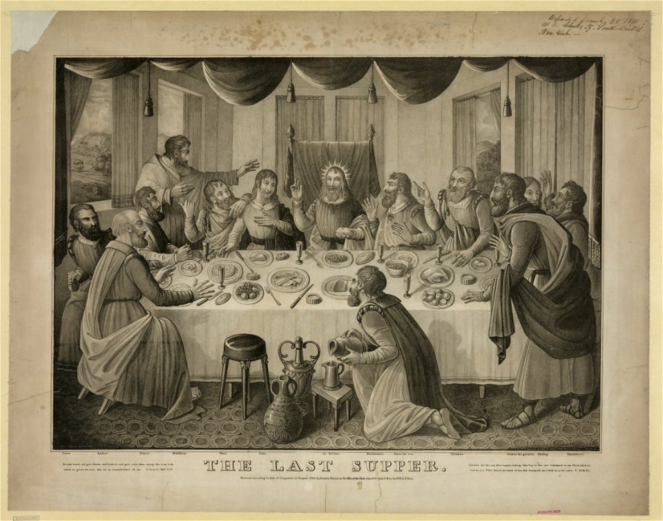 The last supper LCCN2003679963
