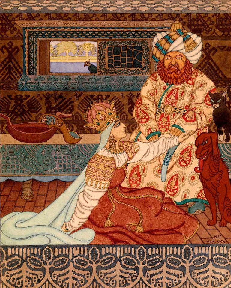The Khan’s Bride by Ivan Bilibin