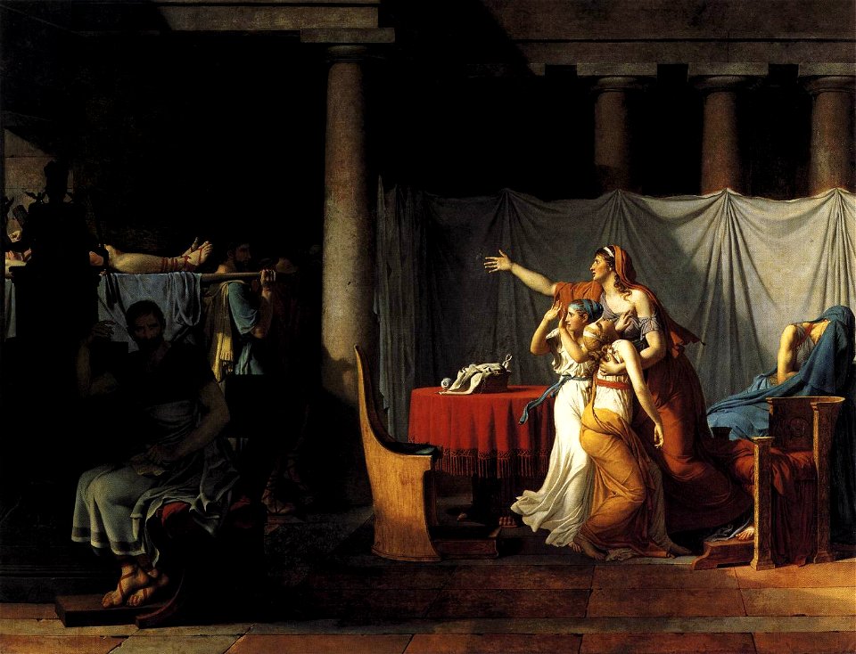 The Lictors Returning To Brutus The Bodies Of His Sons