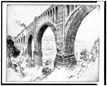 The Lackawanna viaduct) - J. Pennell LCCN91482957