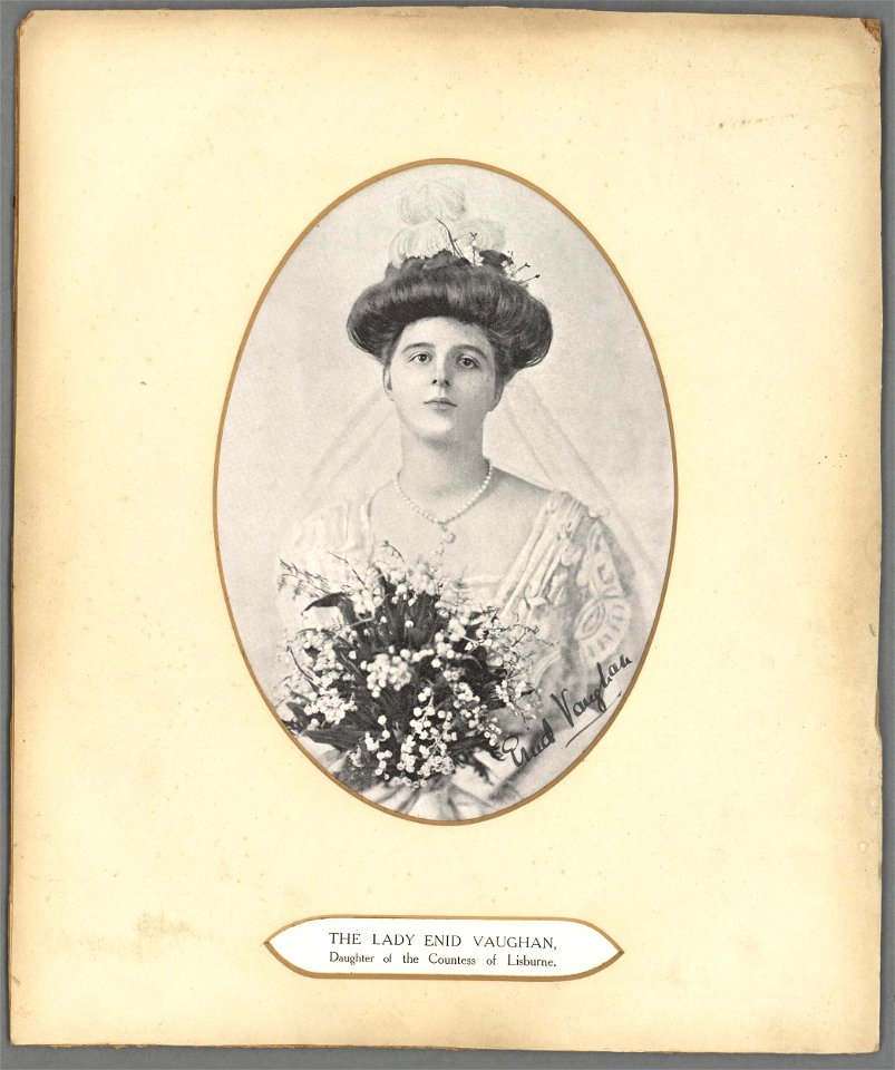 The Lady Enid Vaughan daughter of the Countess of Lisburne (5449740)
