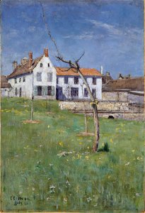 The Laurent Boarding House, Grez-sur-Loing (Elias Erdtman) - Nationalmuseum - 21020