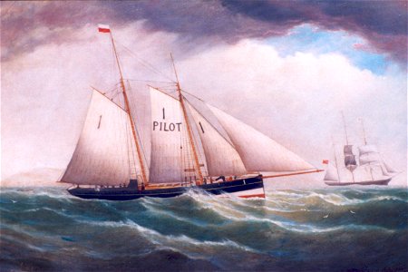 The Liverpool Pilot Schooner Queen, by Joseph Witham