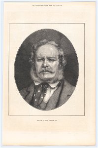 The late Sir Edwin Landseer (from The Illustrated London News) MET DP861771