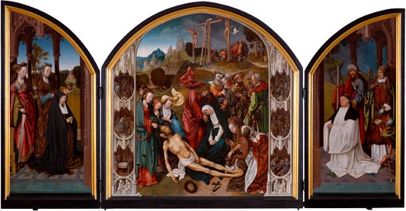The lamentation, by Cornelis Engebrechtsz