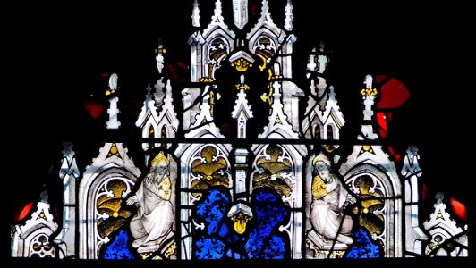 The Lamb on Mount Zion and the Redeemed (topl), York minster