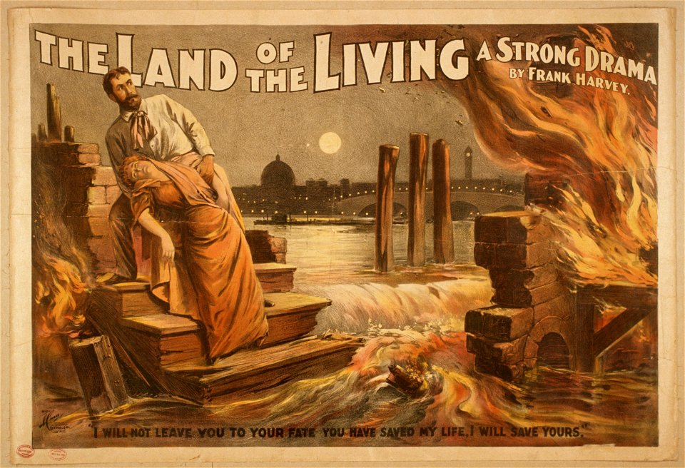 The land of the living a strong drama - by Frank Harvey. LCCN2014636055