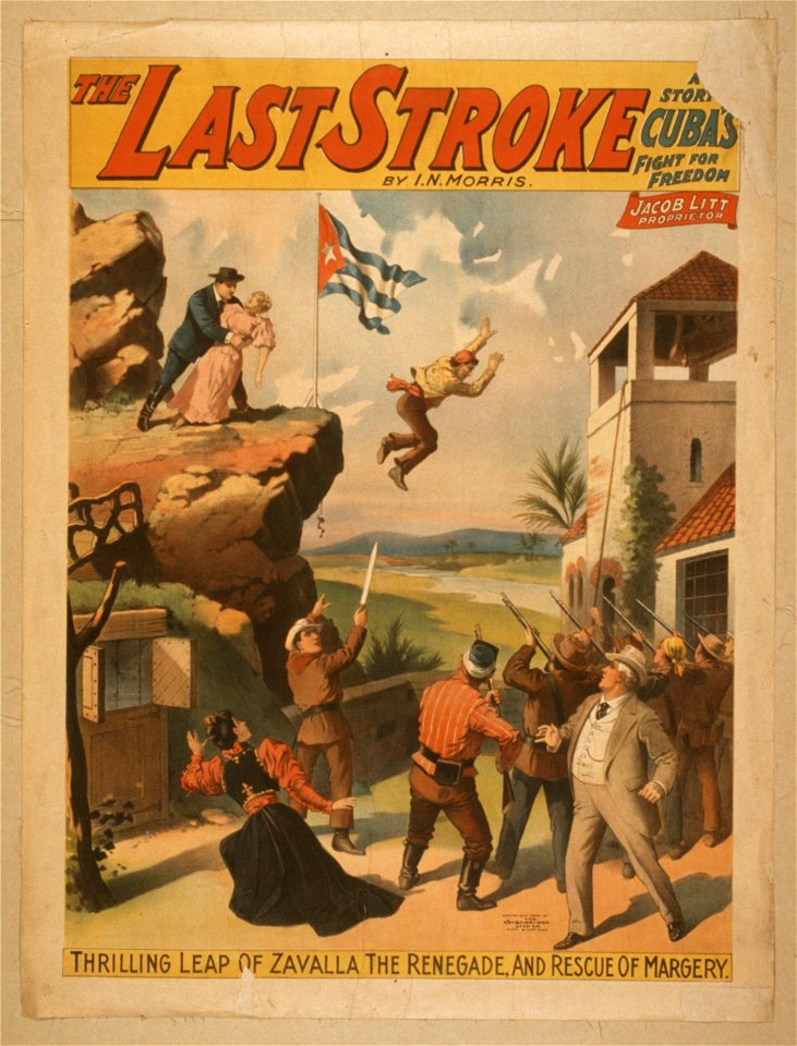 The last stroke a story (of) Cuba's fight for freedom - by I.N. Morris. LCCN2014636183