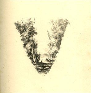 The Landscape Alphabet (BM 1870,0514.2075-2100 09)
