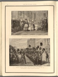 The life of Queen Victoria the Queen receiving King Louis Philippe in Windsor Castle, October 8, 1844 (5254872)