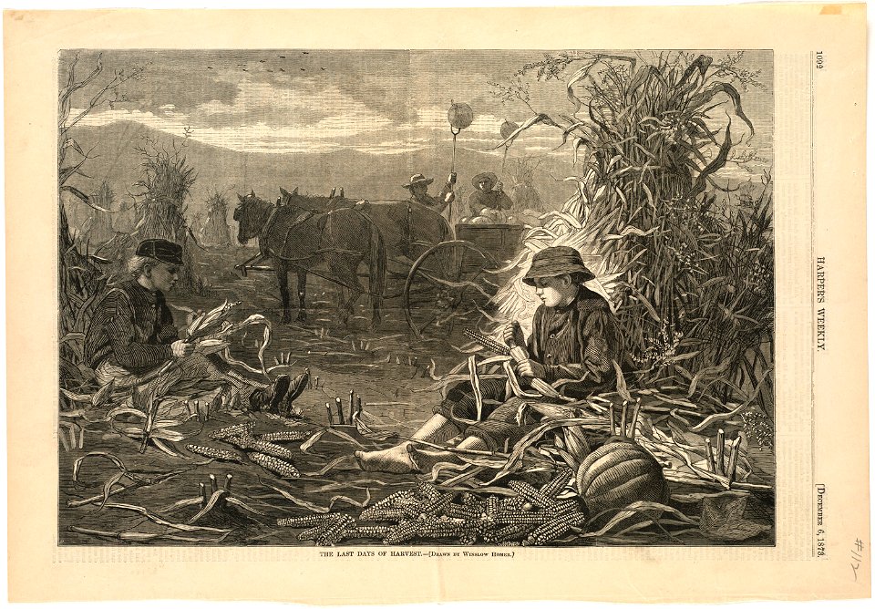 The last days of harvest (Boston Public Library)