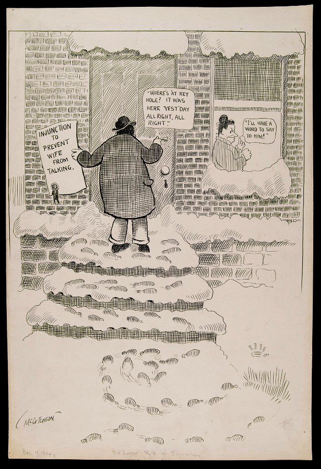 The latest style of injunction, December 4, 1904 (NBY 1363)