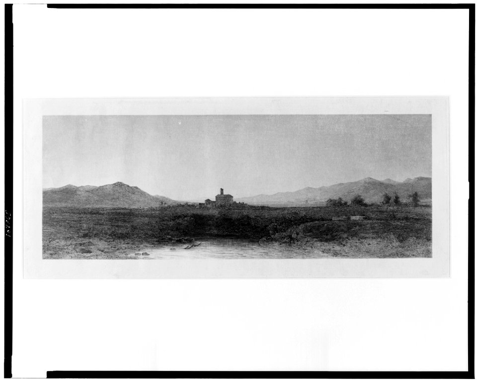 The Latin Valley morn twilight - Jn. G. Chapman fect. Roma. LCCN93510261