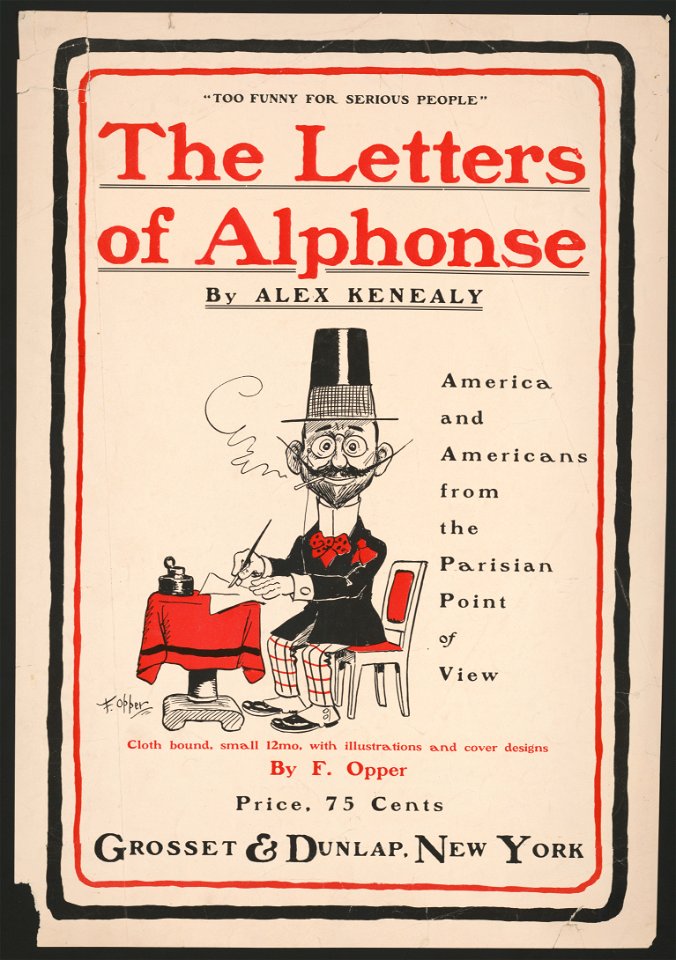 The letters of Alphonse by Alex Kenealy LCCN2015646288