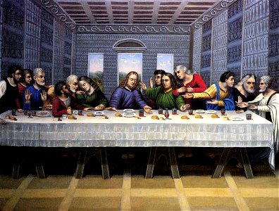 The Last Supper by Erastus Salisbury Field