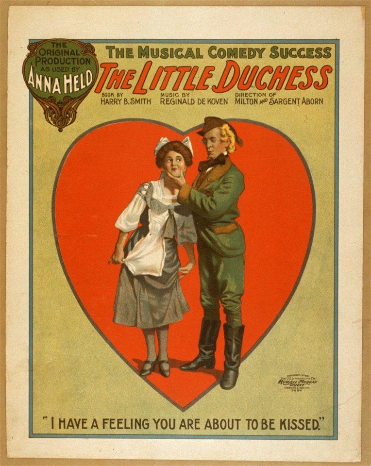 The little duchess the musical comedy success. LCCN2014635437