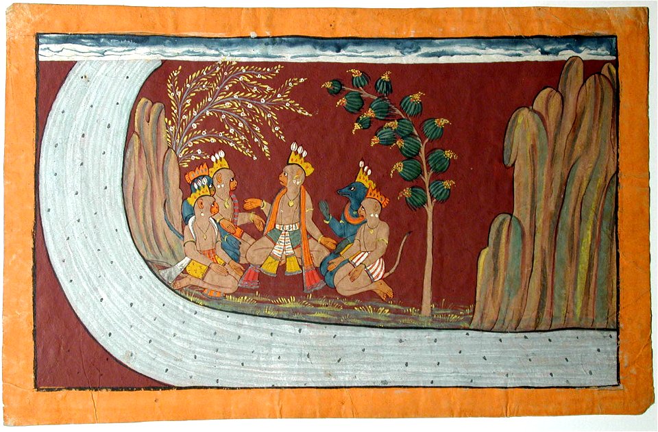 The leaders of the monkeys and bears meet under a tree (6125124778)