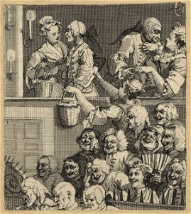 The Laughing Audience (or A Pleased Audience) by William Hogarth