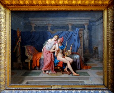 The Love of Paris and Helen by Jacques-Louis David