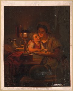 The light of the cottage - chromo after P.W. Sebes, Brussels ; executed by James F. Queen. LCCN2009630965
