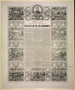 The life and public services of William H. Harrison - stereotyped by J. Fagan. LCCN2003690758