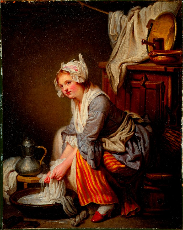 The Laundress autograph replica Fogg Museum