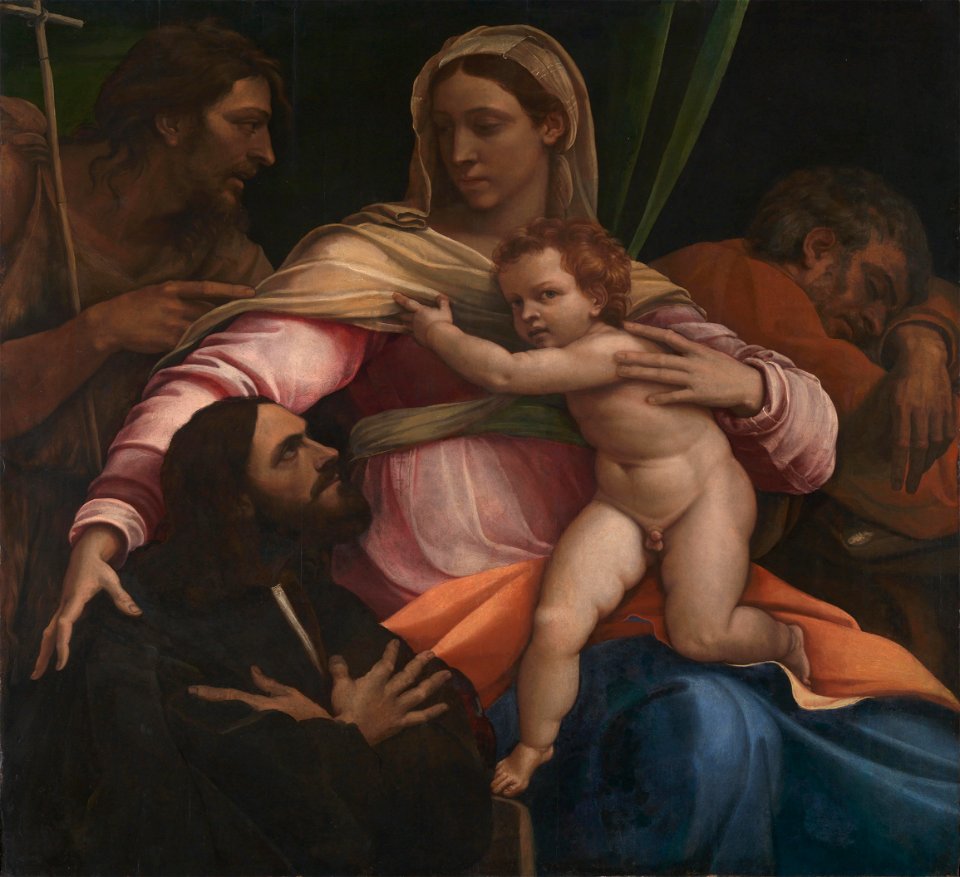 The Madonna and Child with Saints and a Donor