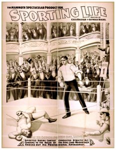 The mammoth spectacular production, Sporting life written by Cecil Raleigh & Seymour Hicks. LCCN2014637268
