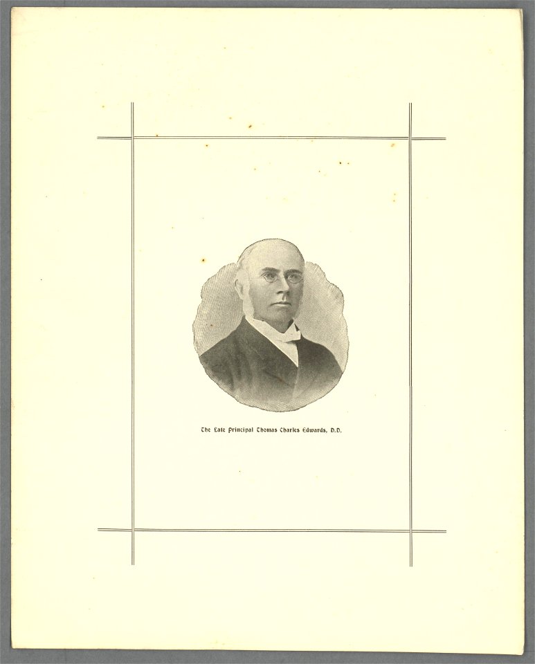 The Late Thomas Charles Edwards, D.D (5292104)